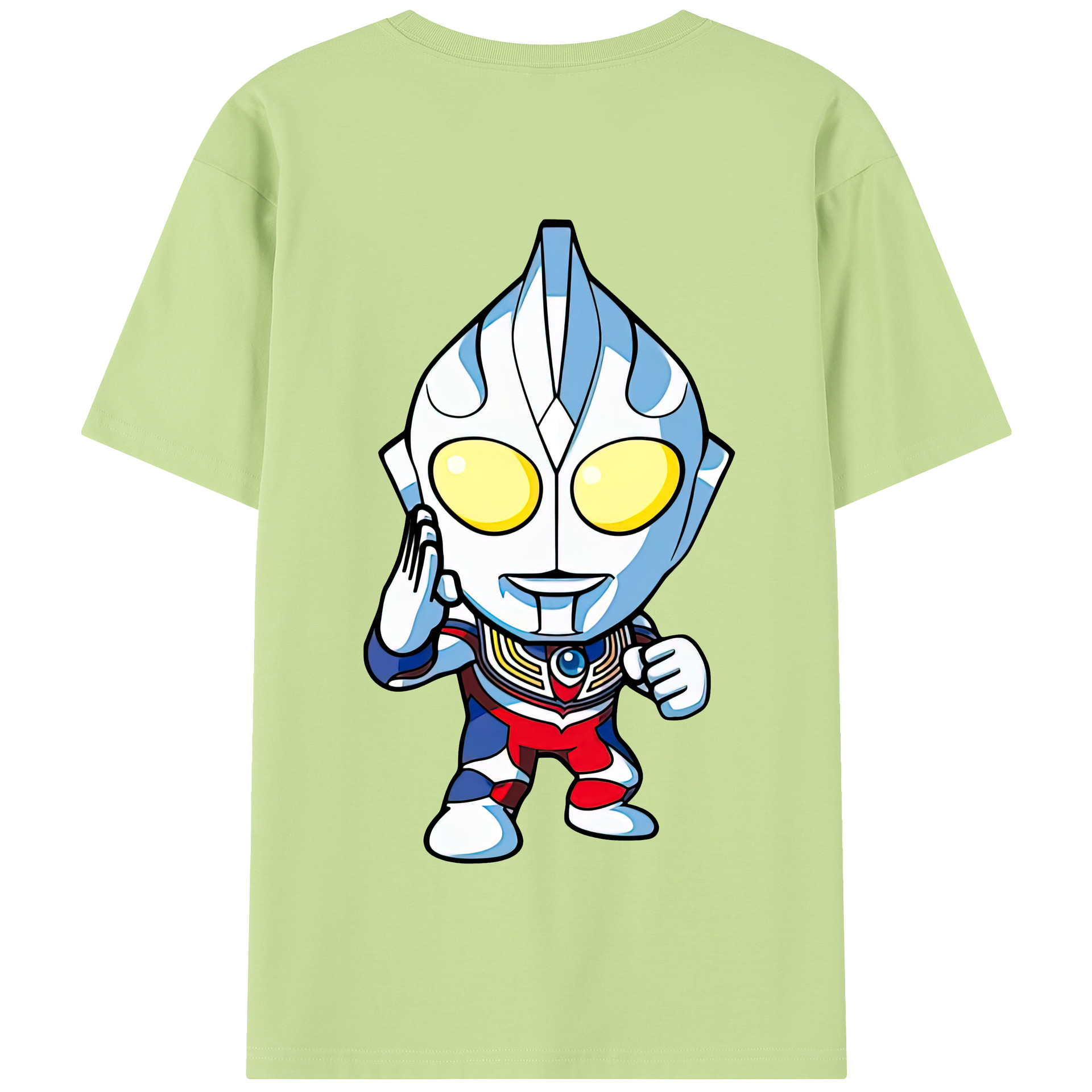 （画像用） ウルトラマン Ultraman 綿100％半袖Tシャツ（背面プリント）